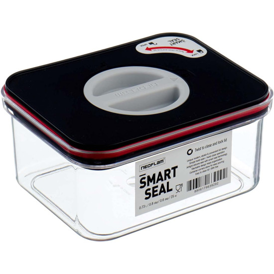 علب بلاستيك مربع 0.55 لتر