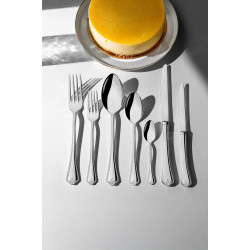 طقم أدوات المائدة مكون من 89 قطعة مع صندوق خشبي فاخر.