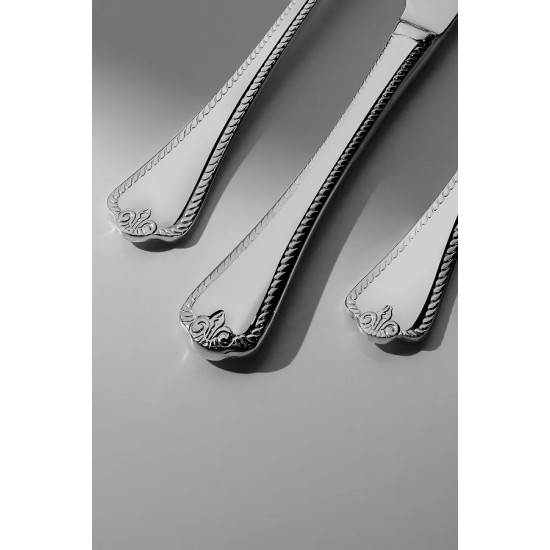 طقم أدوات المائدة مكون من 89 قطعة مع صندوق خشبي فاخر.