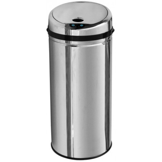 سلة مهملات استيل أوتوماتيكية ، سعة 50 لتر