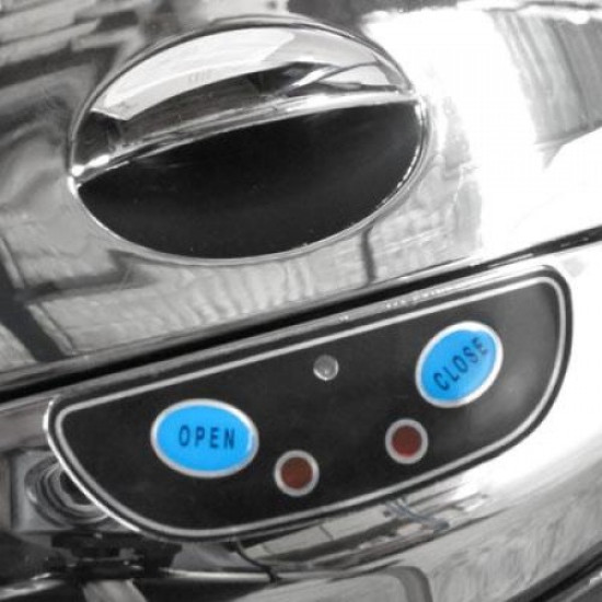 سلة مهملات استيل أوتوماتيكية ، سعة 50 لتر