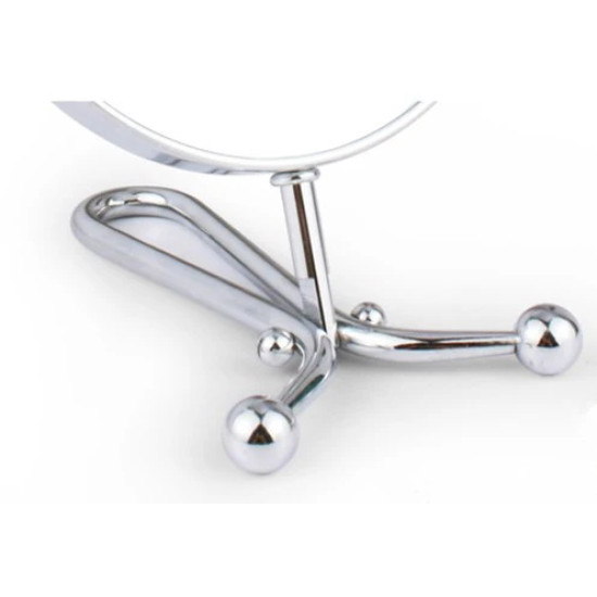 مراية دائرية ذات وجهين - مرآة عادية + مرآة مكبرة 10سم مراية دائرية ذات وجهين - مرآة عادية + مرآة مكبرة 10سم