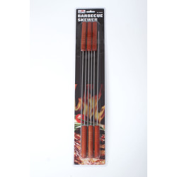  6 قطعة أسياخ شوي استيل