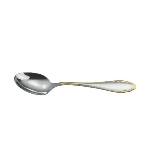 Steel eating spoons, set of 6 pieces