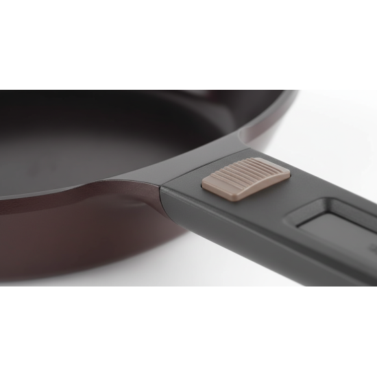 مقلاة ماي بان نيوفلام ألومنيوم سيراميك أحمر 24 سم