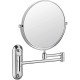 Double-Sided Round Wall Mirror - Regular Mirror + 20cm Magnifying Mirror Double-Sided Round Wall Mirror - Regular Mirror + 20cm Magnifying Mirror