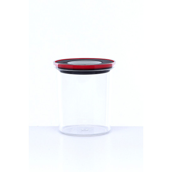 علب بلاستيك مدور 1.10 لتر