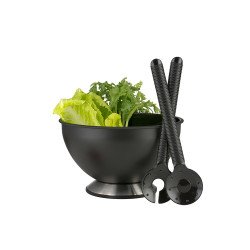 وعاء سلطة بولي بروبلين مع قاعدة استيل وعاء سلطة بولي بروبلين مع قاعدة استيل