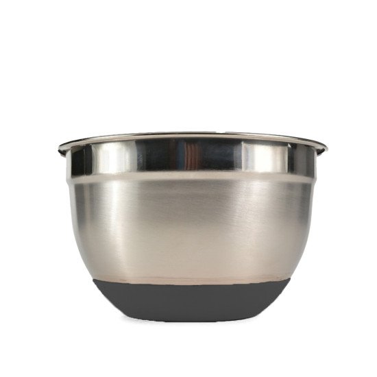 Two-piece stainless steel butter set