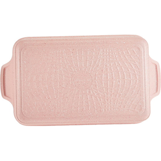 طقم قدور نيوفلام ايني مكون من 20 قطعة وردي