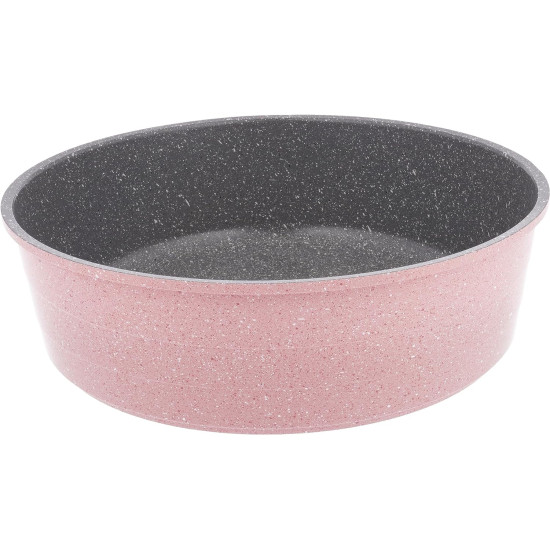 طقم قدور نيوفلام ايني مكون من 20 قطعة وردي