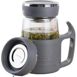 مج زجاجي مع فلتر 450 مل