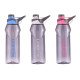 زمازم مياه رياضية مع شفاطة بلاستيكية، 3 الوان سعة 620 مل