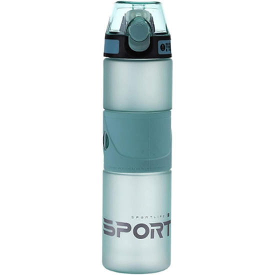 زمازم مياه رياضية مع شفاطة بلاستيكية، 4 الوان سعة 700 مل