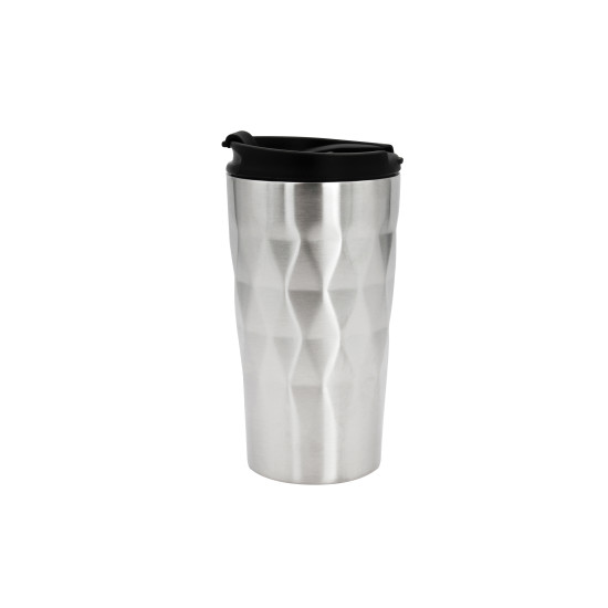 Silver heat preservation mug, 380 ml