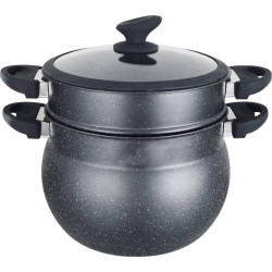 قدور بخاري لون اسود 12 لتر