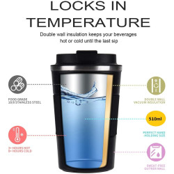 مج حافظة للحرارة متوفر 3 الوان 500 مل