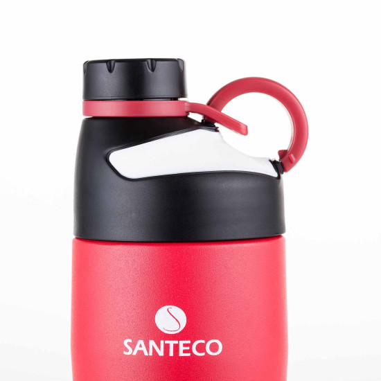 زمازم رياضية استيل 590 مل، احمر