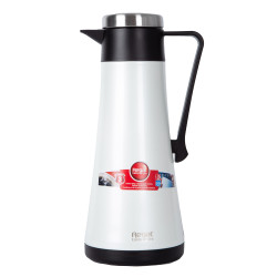 ترامس الإستانلس ستيل ابيض 1 لتر