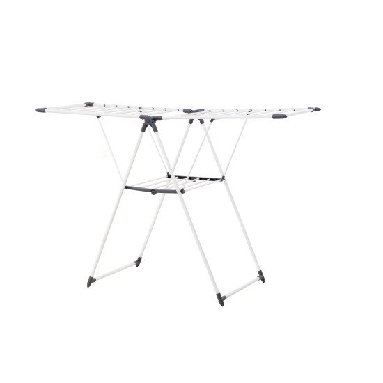 منشر ملابس متعدد الوظائف قابل للطي على الأرضية