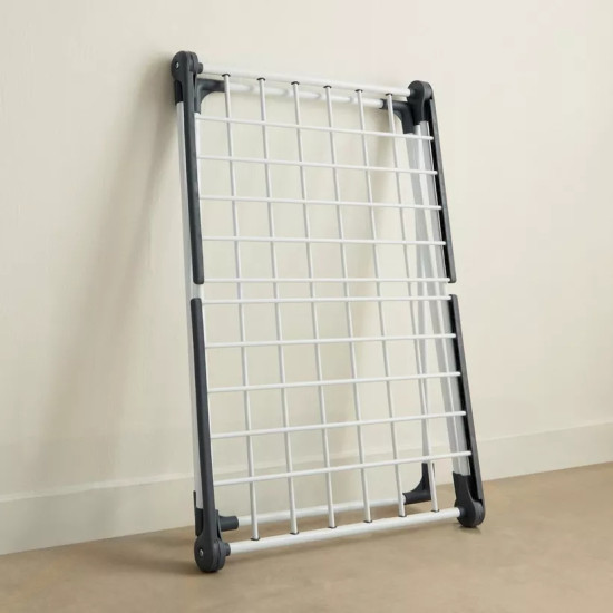 منشر ملابس متعدد الوظائف قابل للطي على الأرضية