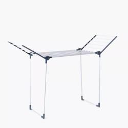 منشر ملابس متعدد الوظائف قابل للطي على الأرضية