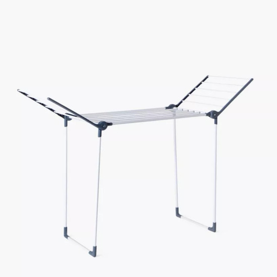 منشر ملابس متعدد الوظائف قابل للطي على الأرضية