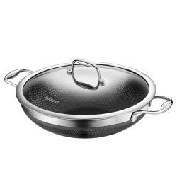 طاوة كوكسل غويط غطاء زجاج 28 سم