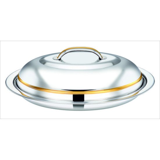 صحن كوزي بيضاوي هندي من بوهارا 50 سم