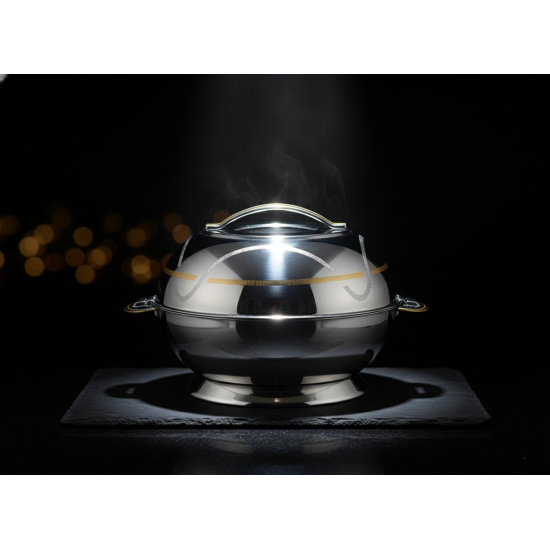 Bohara Steel Saja 3000ml Food Warmer