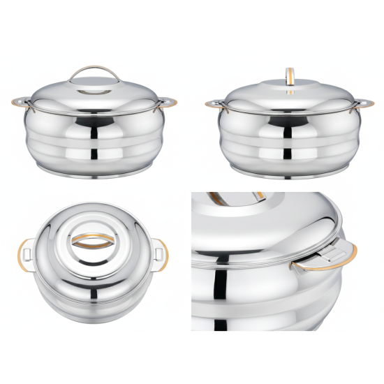 Bohara Steel Sama 7500ml Food Warmer