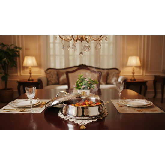 Bohara Steel Sali 2000ml Food Warmer