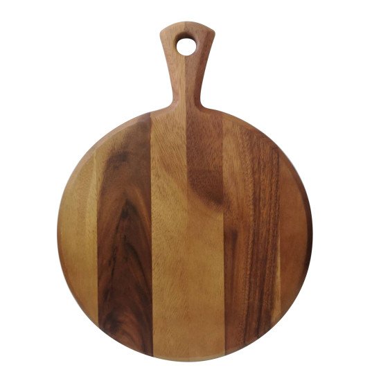 لوح تقطيع بيضاوي خشبي 25.4 سم