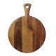 لوح تقطيع بيضاوي خشبي 25.4 سم