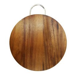 لوح تقطيع دائري خشبي 30.48 سم