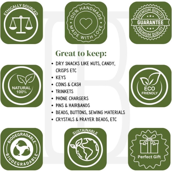 وعاء بيلي الخشبي مضلع  19 سم