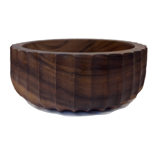 وعاء بيلي الخشبي مضلع  19 سم