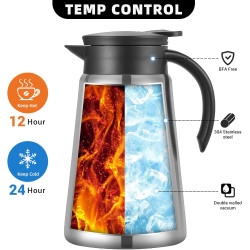 ترمس من ريسا استيل 1 لتر