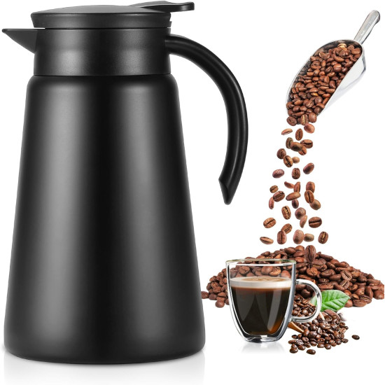 ترمس من ريسا استيل لون اسود 1 لتر ترمس من ريسا استيل لون اسود 1 لتر