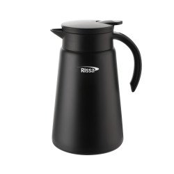 ترمس من ريسا استيل لون اسود 1 لتر