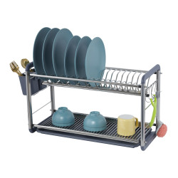 صفاية صحون وملاعق ستيل