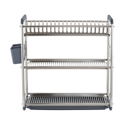 صفاية صحون وملاعق ستيل