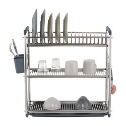 صفاية صحون وملاعق ستيل