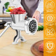 Aluminum meat grinder, size 8