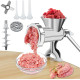 Aluminum meat grinder, size 8