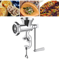 Aluminum meat grinder, size 10