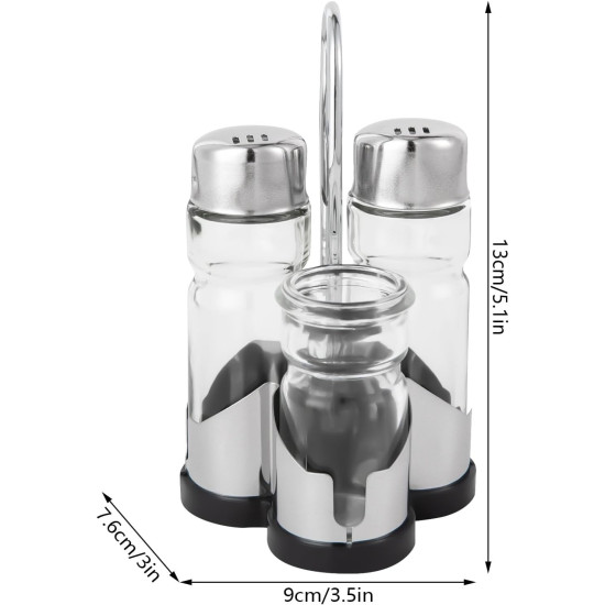 طقم زجاجات توابل للمطبخ 4 قطع