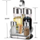 7-Piece Kitchen Spice and Oil Bottle Set
