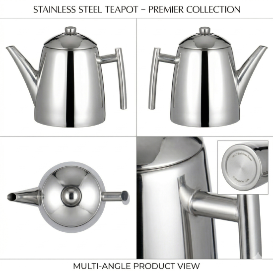 براد شاهي من ريسا إستيل 400 مل براد شاهي من ريسا إستيل 400 مل