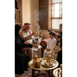 مبخرة كروم فاخرة